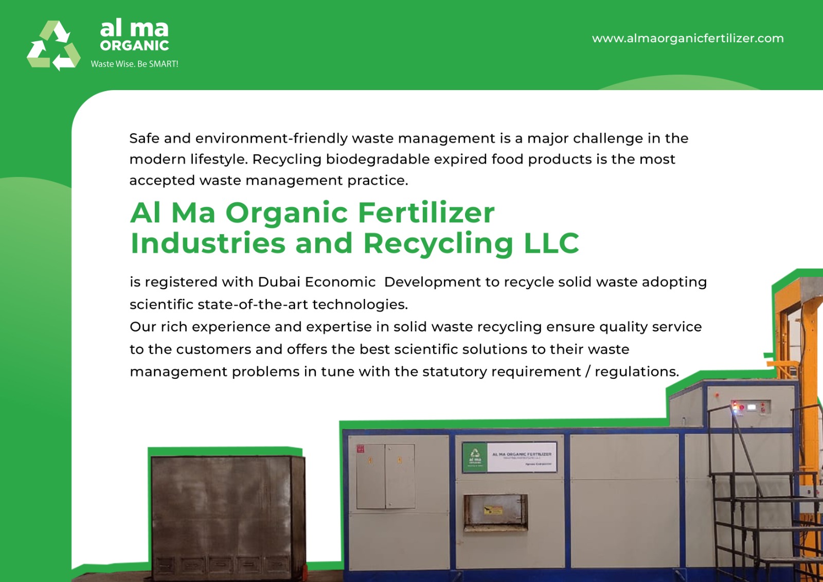 Al Ma marketing material